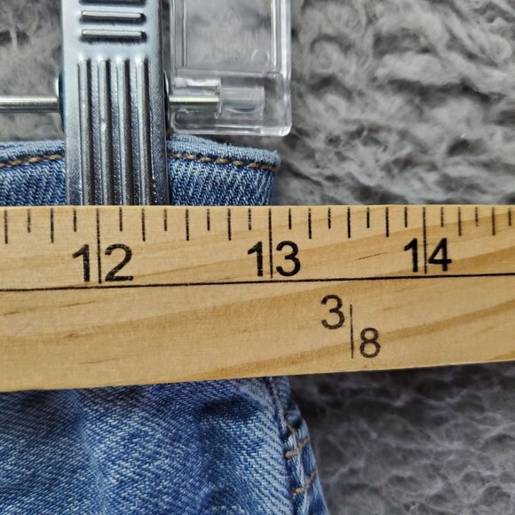 American Eagle Outfitters Jeans Women’s 0 Blue Mom Straight Stretch Denim - Picture 6 of 12